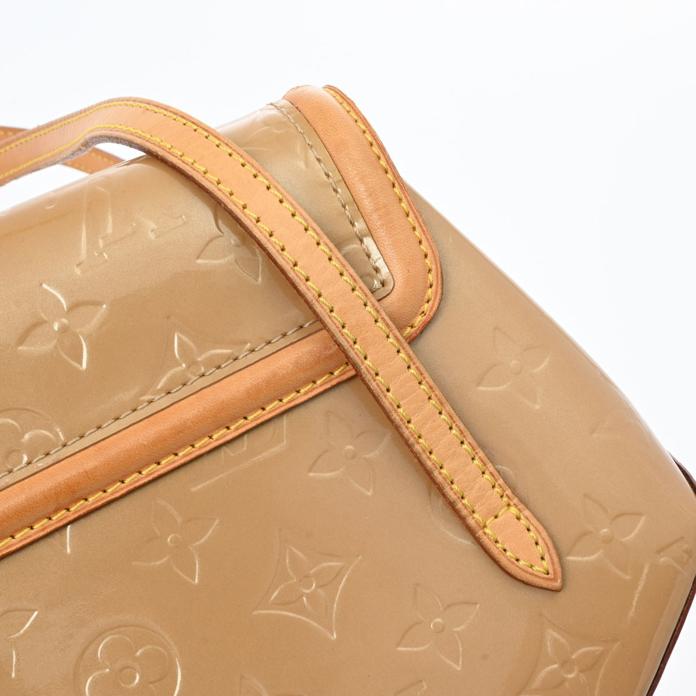 Louis Vuitton Vernis Monogram Bay Handbag Biscayne Noisette - Picture 8 of 11